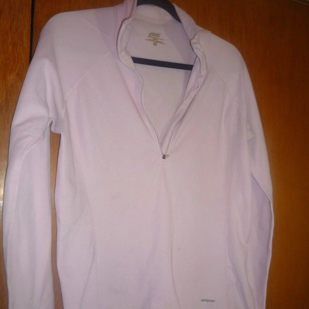 Capilene Midweight Zip-Neck Top, Women's Large, Pink 3 for $24